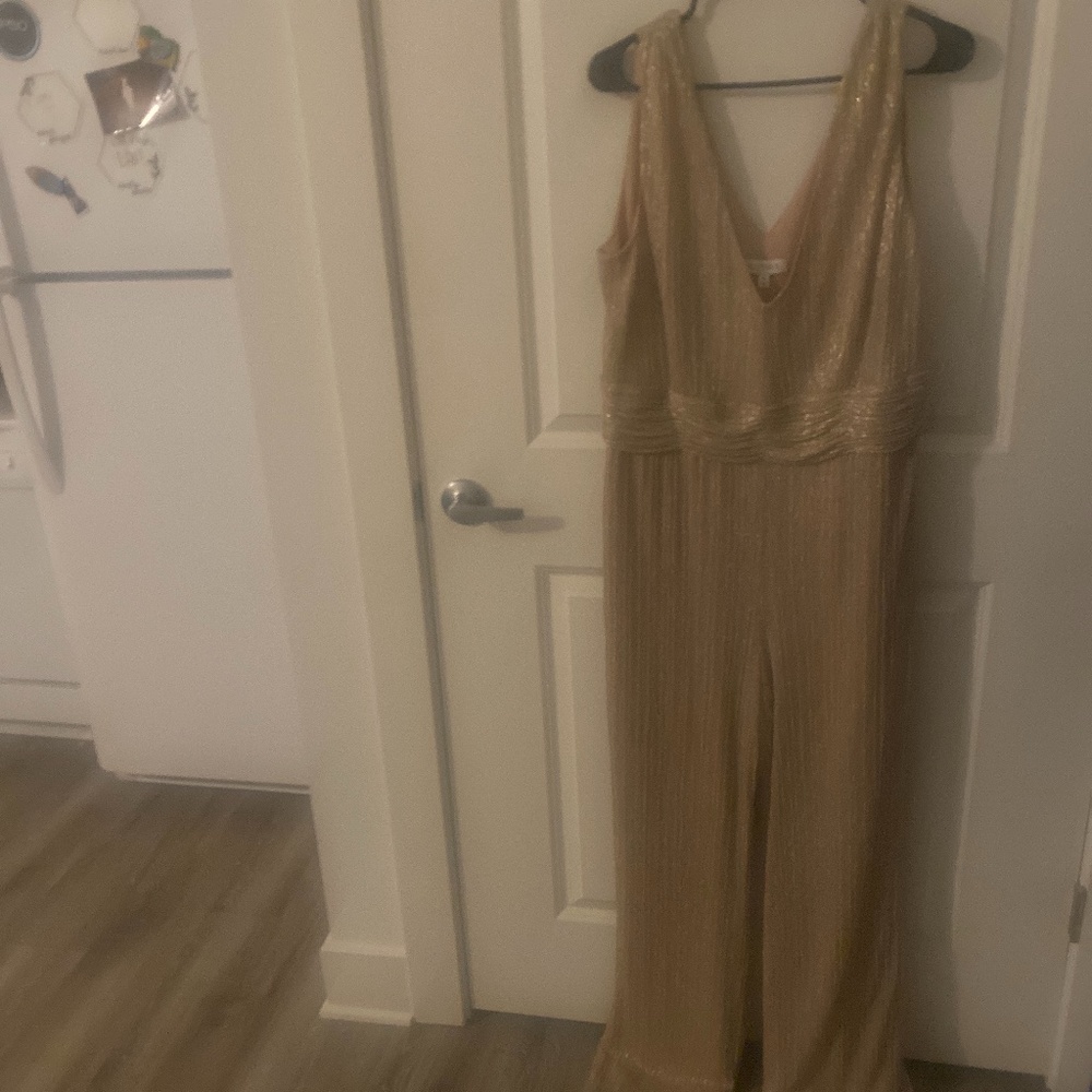 Metallic jumpsuit